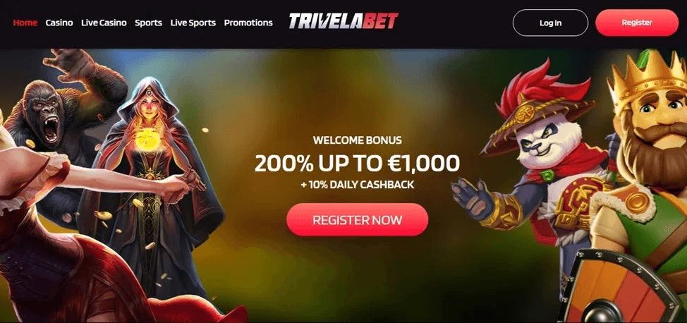 Trivelabet Casino Bonussen en Promocodes 2026 image 1